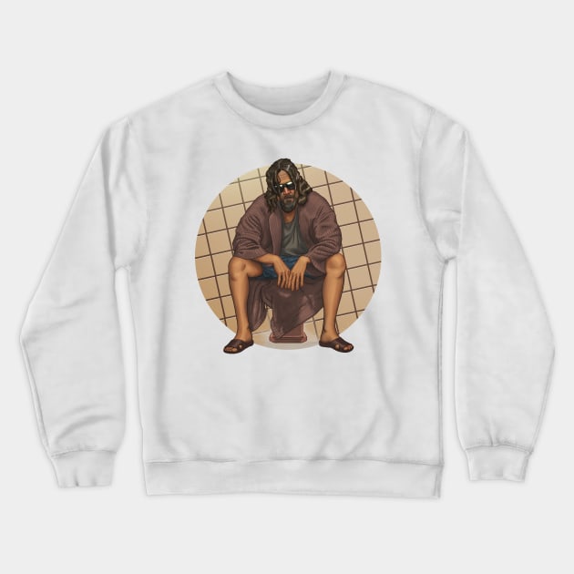 Big Lebowski - The Dude Crewneck Sweatshirt by fbresciano